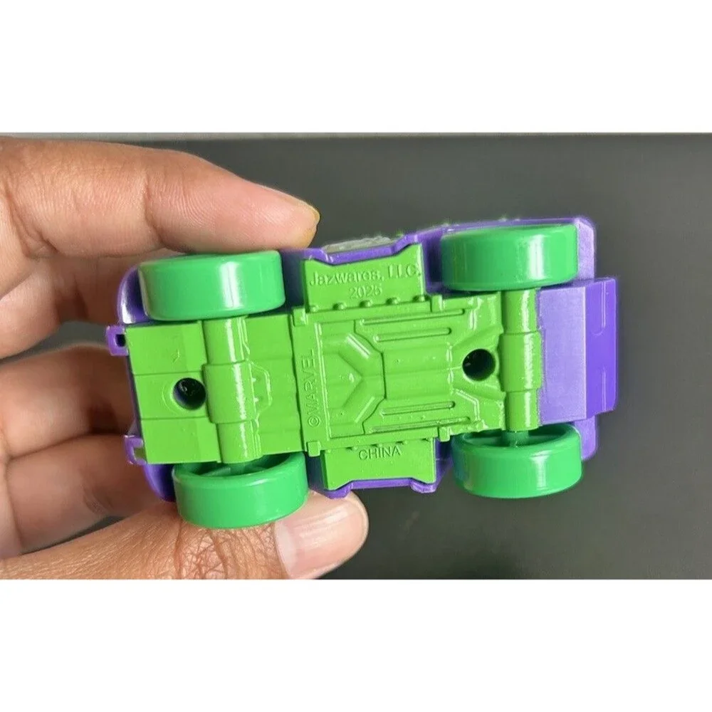 Jazzwares Hulk Action Figure Vehicle Toy Car - Green & Purple Plastic 2025